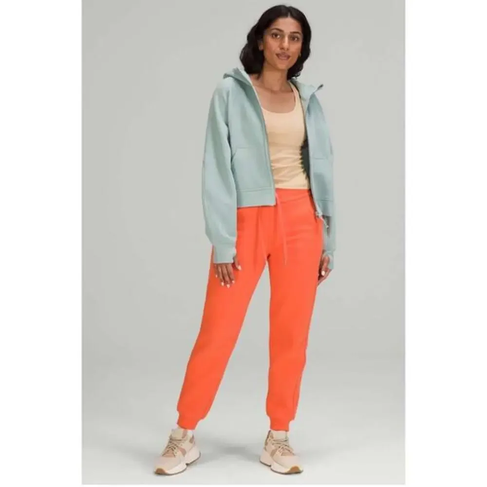 Lululemon orange scuba joggers‎